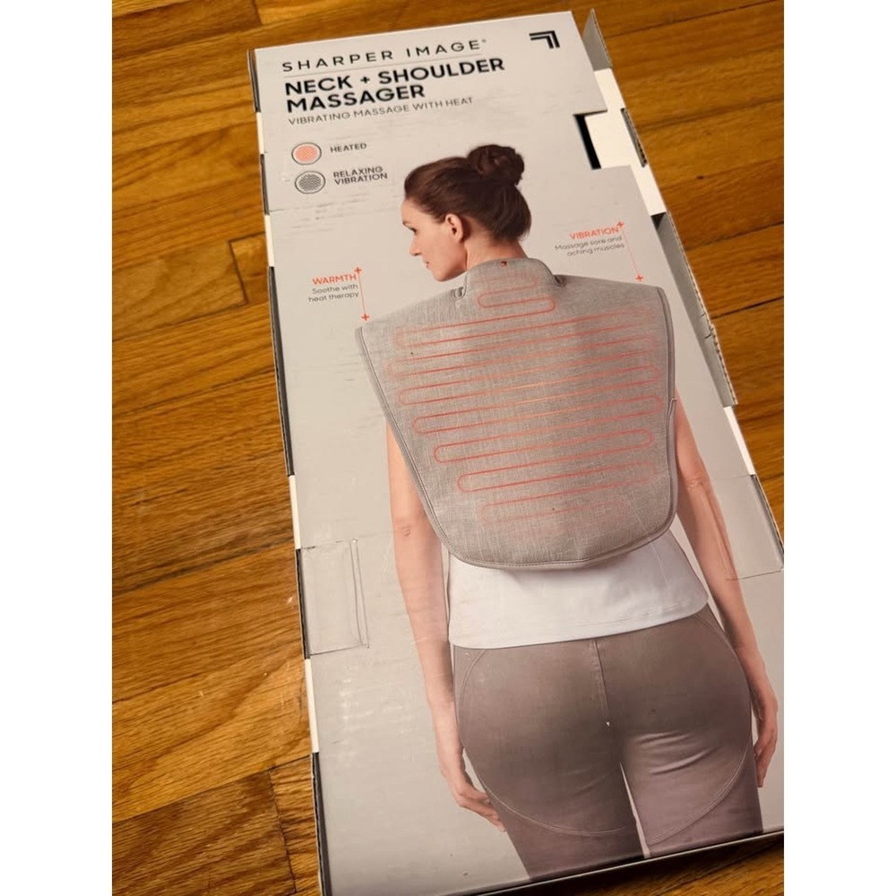 Sharper Image Neck + Shoulder Massager New